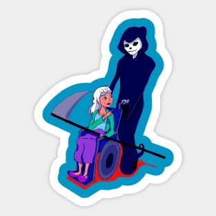 Strolling With the Reaper Sticker